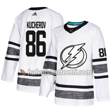 Miesten NHL Tampa Bay Lightning Pelipaita Nikita Kucherov 86 2019 All-Star Adidas Valkoinen Authentic